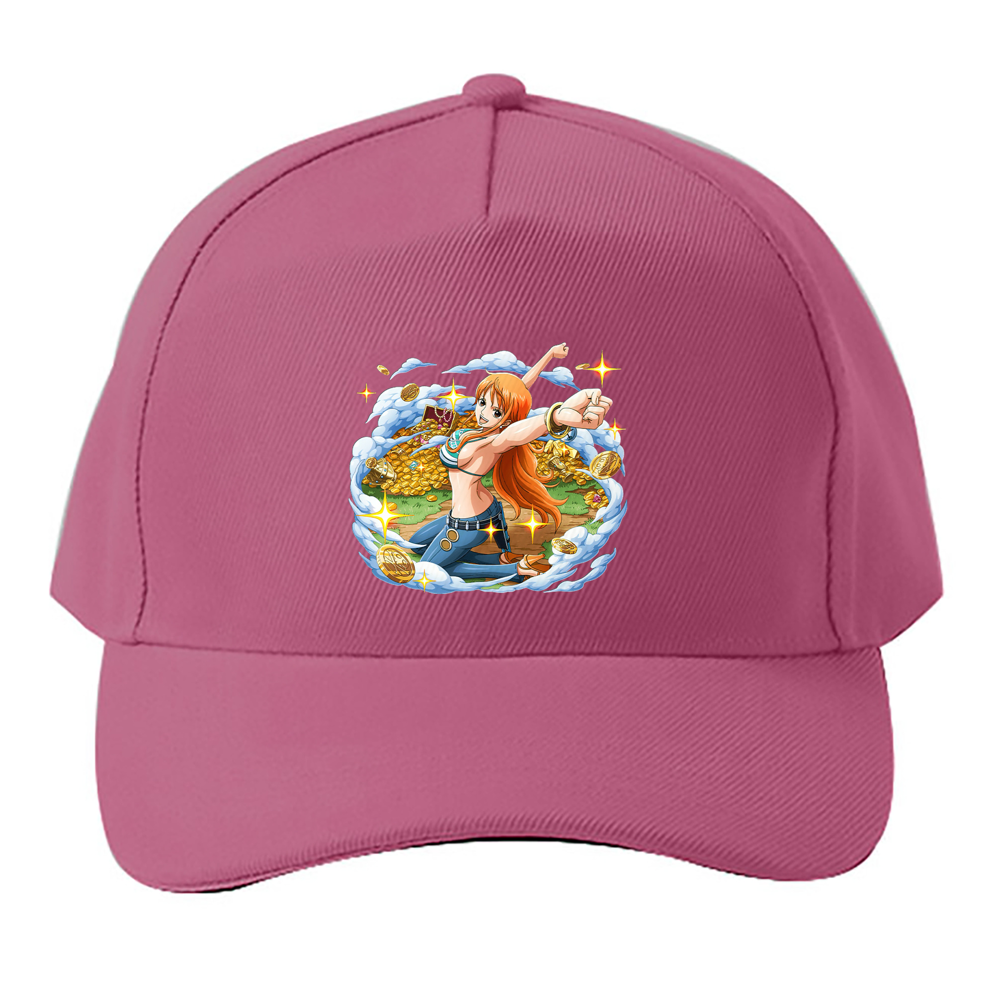 （画像用） ワンピース ナミ ONE PIECE Nami ベースボールキャップ 綿100％ 男女兼用 帽子 スポーツ